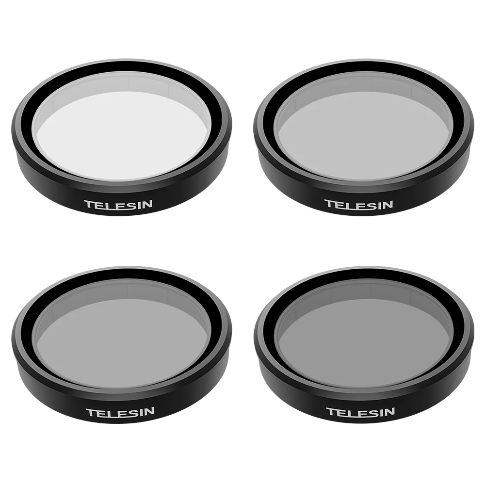 TELESIN Lens Filter Set for DJI Action 5/4/ 3 Camera Accessories, 4-Pack CPL ND32 ND16 ND8 Polarizing Neutral Density HD Filter Lens Protective Protector Cover for DJI Osmo (ND Filter) - Image 8