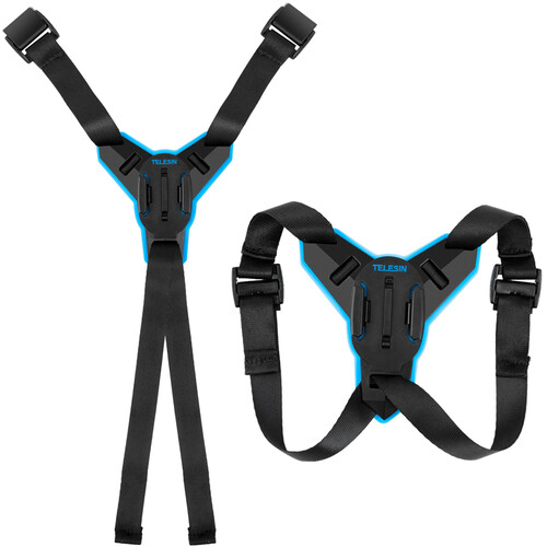 TELESIN Basic Motorcycle Helmet Chin Strap Mount for Action Cameras - Image 2