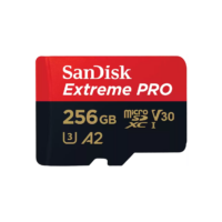 SanDisk Extreme PRO Micro 256 GB SDXC UHS-I  MicroSD Card