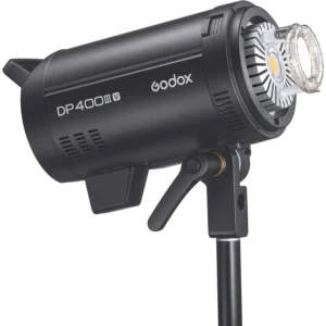 Godox DP400III-V Professional Studio Flash with LED Modeling Lamp (2-Light Kit)