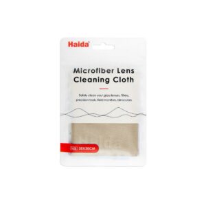 Haida Microfiber Chamois Lens Cleaning Cloth  30x30cm  Brown