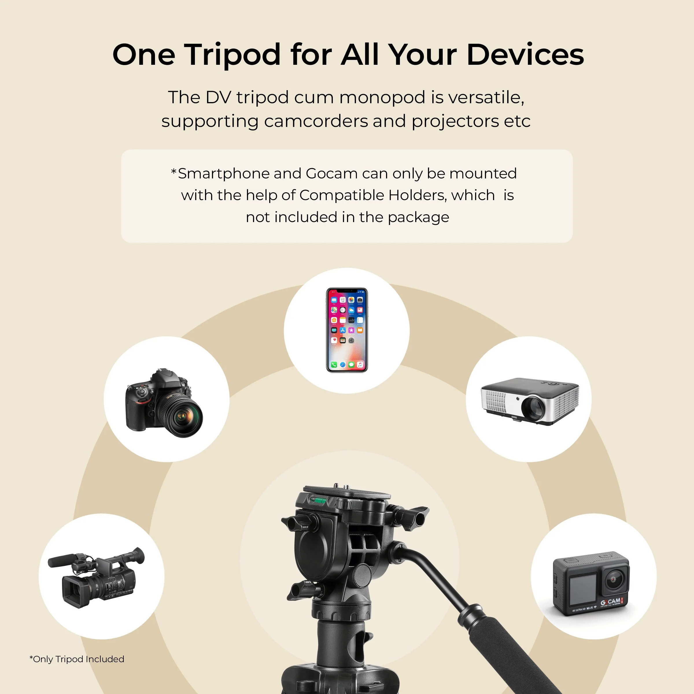 Digitek DPTR 895VD Professional Tripod - Image 5