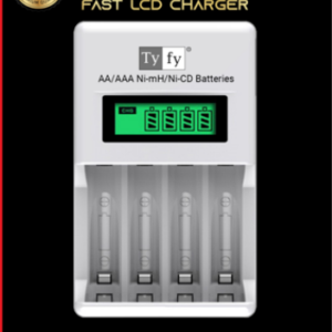 TyFy Battery Charger LCD AA/AAA