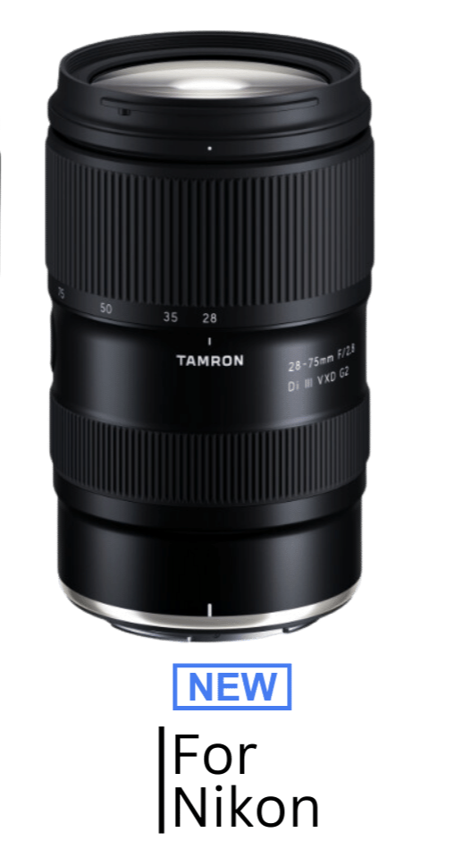 Tamron 28-75mm f/2.8 Di III VXD G2 Lens Nikon Z (A063Z)