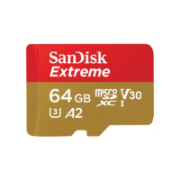 SanDisk Extreme 64GB microSD Card