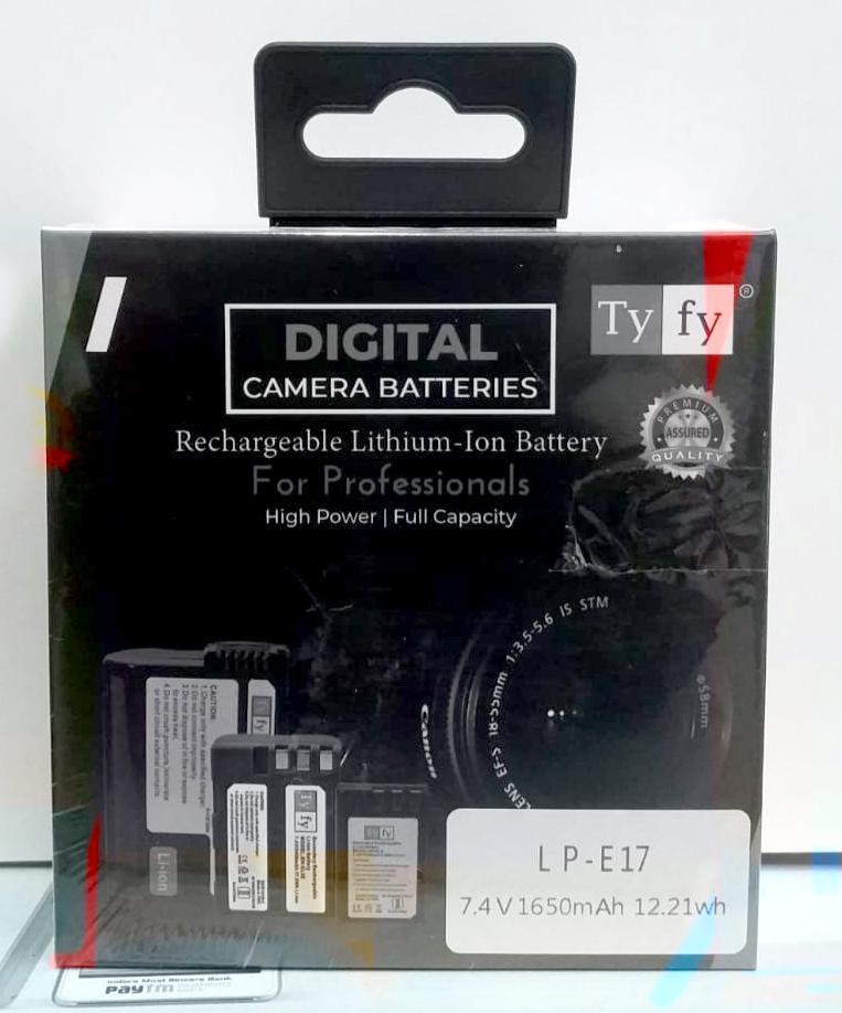TyFy Battery For Canon LP-E17