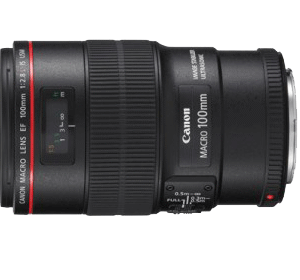 Canon Lens EF100mm f/2.8L Macro IS USM