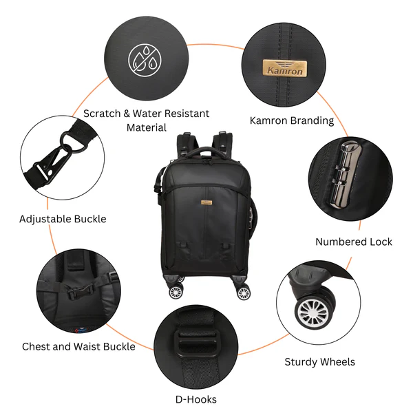 Kamron T-2 Trolley Backpack - Image 5