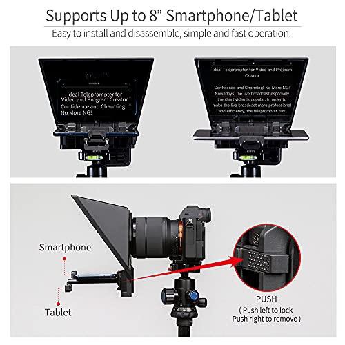 Feelworld TP2A 8" Portable Teleprompter - Image 4