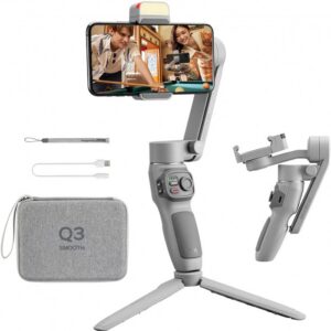 Zhiyun Smooth Q3 Combo, Handheld 3-Axis Smartphone Gimbal Stabilizer With Grip T