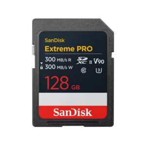 SanDisk Extreme PRO 128GB SDXC UHS-II V90 Card