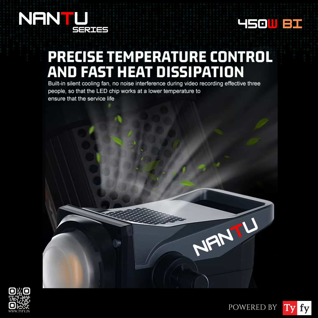 TyFy NANTU 450W BI 20FX Luxe Series High Power COB Light - Image 5