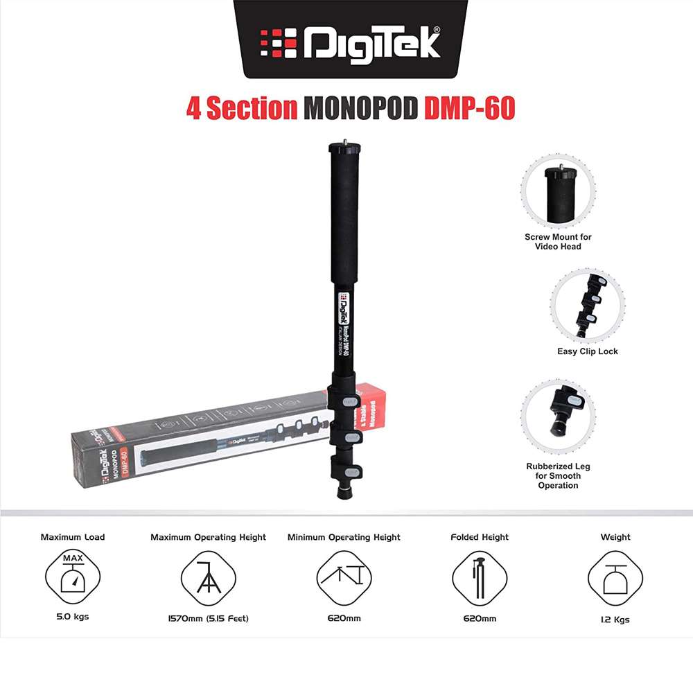 Digitek DMP 60 N Professional Monopod - Image 4