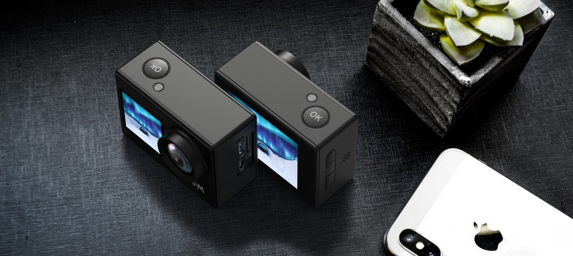 SJ4000 Dual Screen Action Camera - Image 2