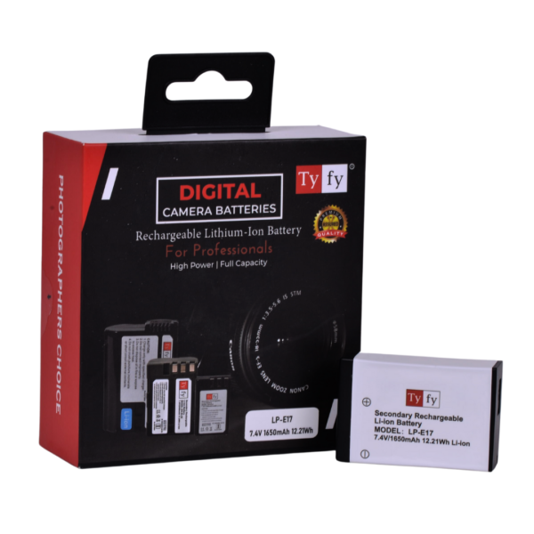 TyFy Battery For Canon LP-E17 - Image 2