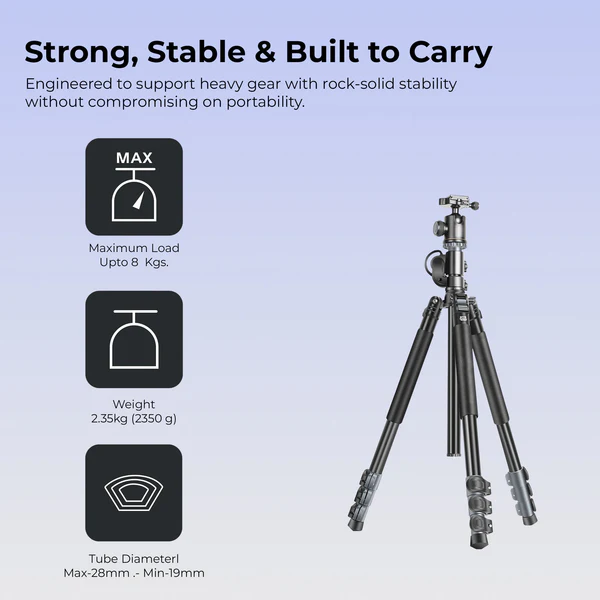 Digitek DTR 540 BH Professional Tripod - Image 5