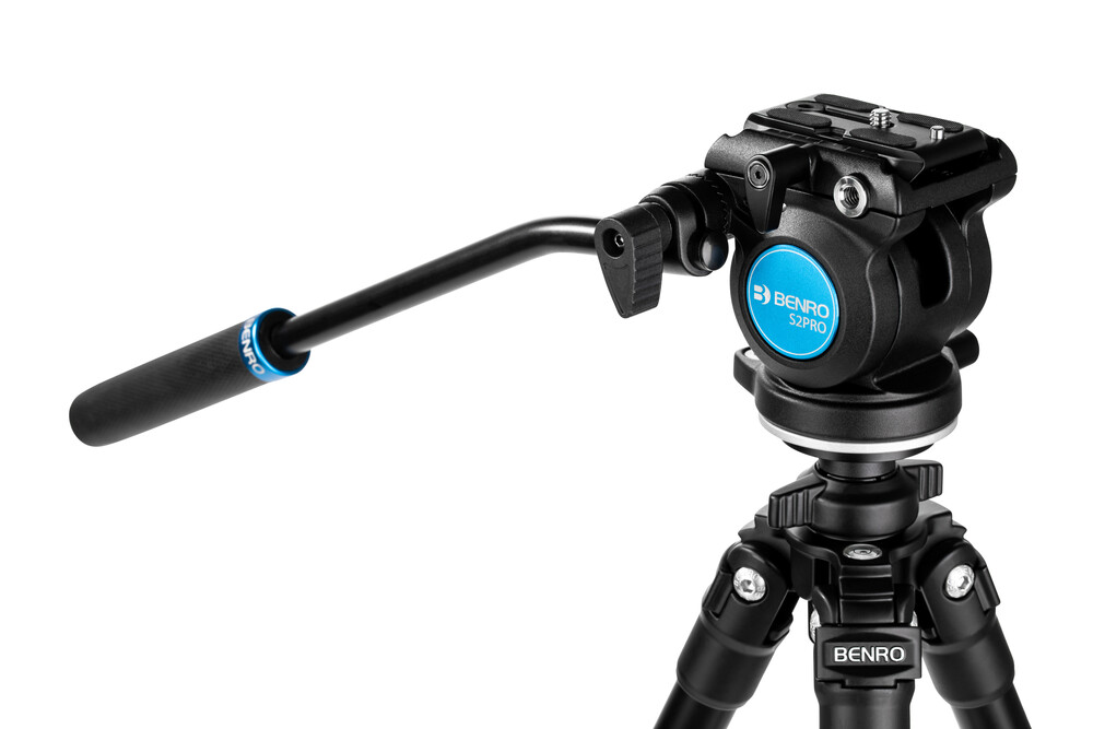 Benro S2PRO Flat Base Video Head w/Max Load 2.5kg - Image 3