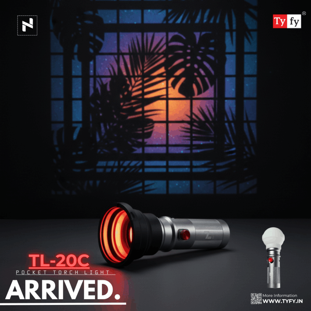 TyFy NANTU TL-20C Pocket 20 GOBO RGB Torch Light - Image 4