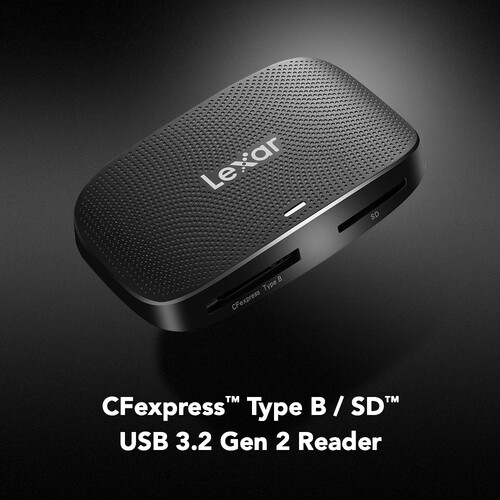 Lexar Professional CFexpress Type B/SD USB 3.2 Gen 2 Card Reader - Image 6