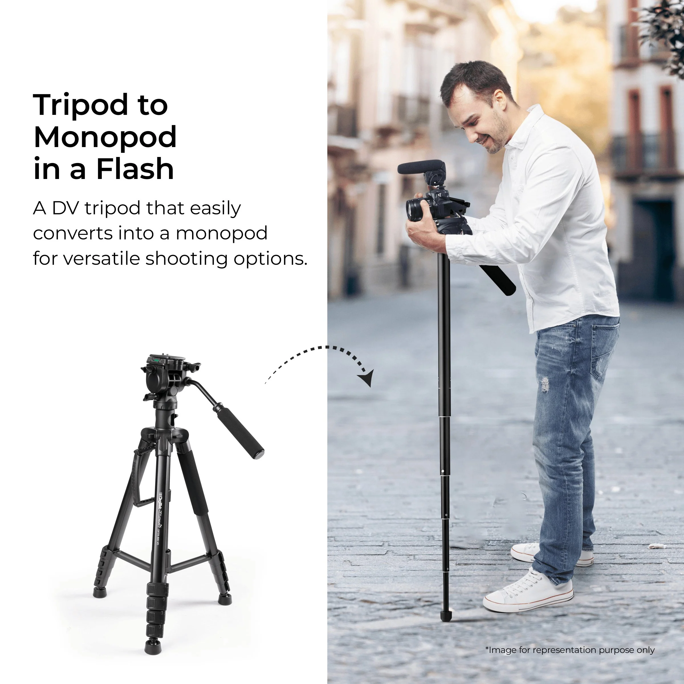 Digitek DPTR 895VD Professional Tripod - Image 6