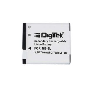 DIGITEK® (NB-8L) 740mAh Rechargeable Li Ion Battery for