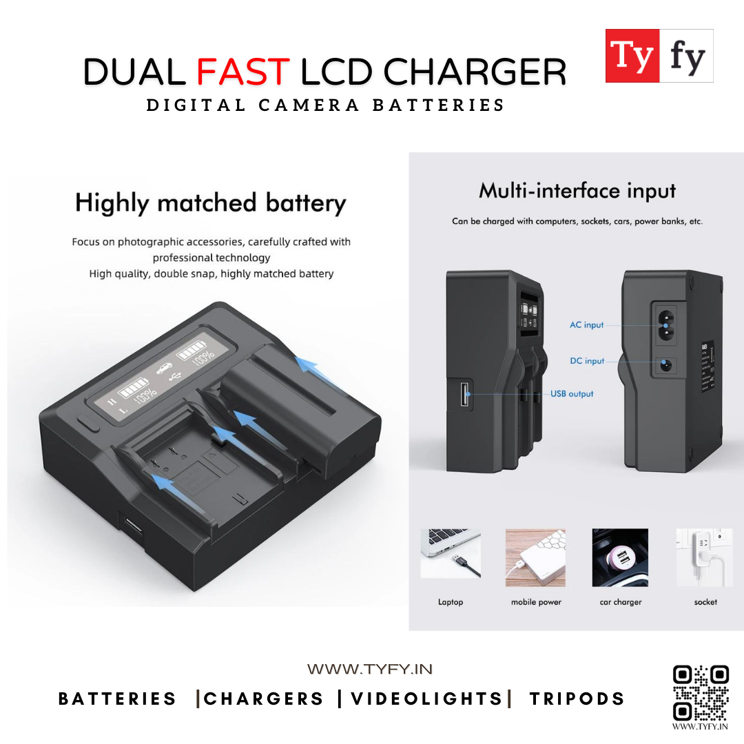 Tyfy Dual Fast LCD Charger - Image 3