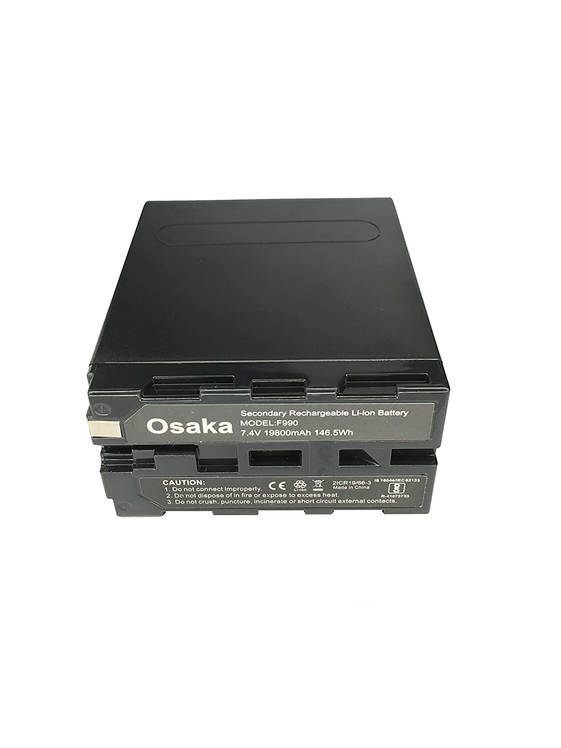 Osaka NP-F990M 19800mAh High Power Long Duration Battery - Image 3