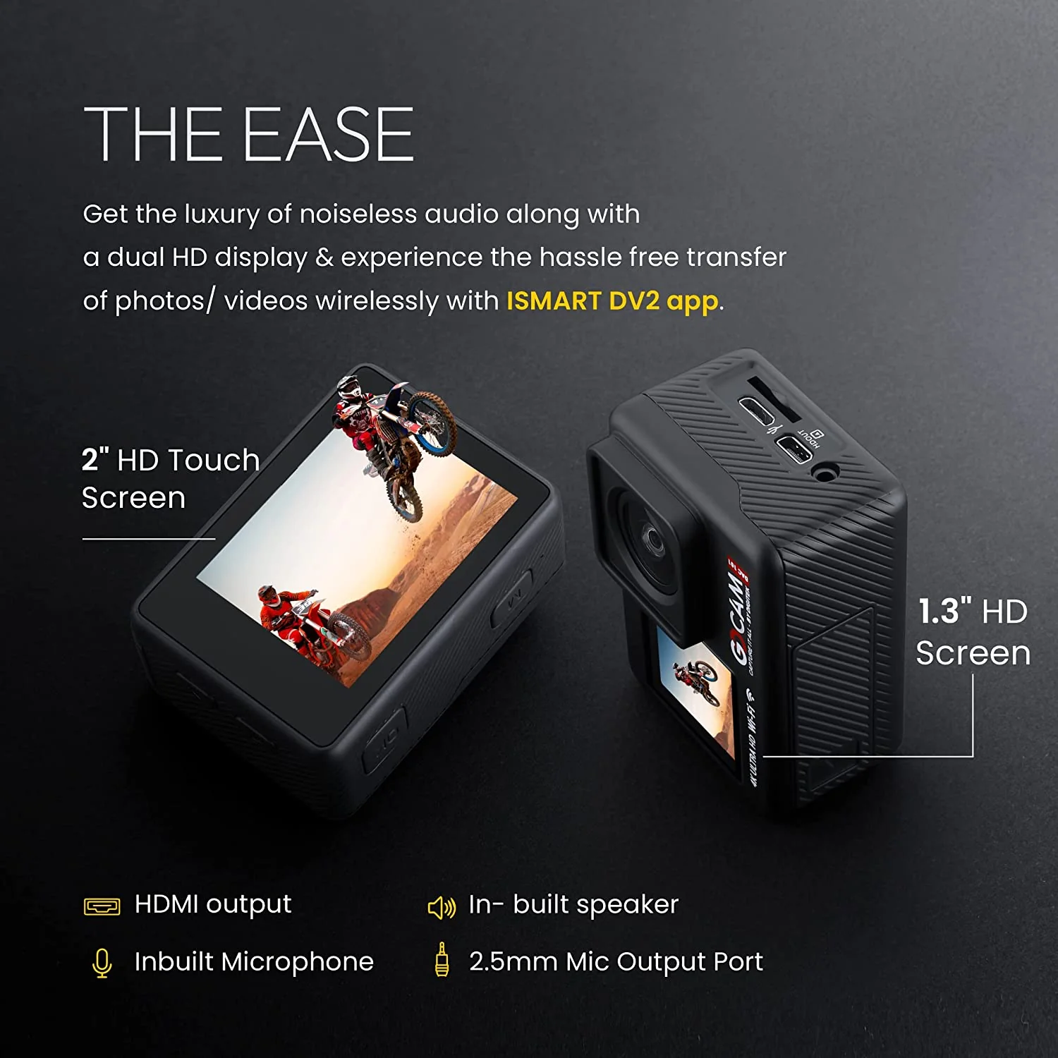 Digitek GoCAM DAC-101 5K Action Camera - Image 2