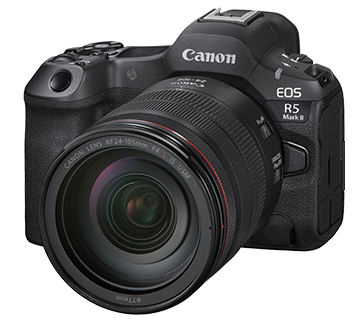 Canon EOS R5 Mark II with RF24-105mm f/4L IS USM