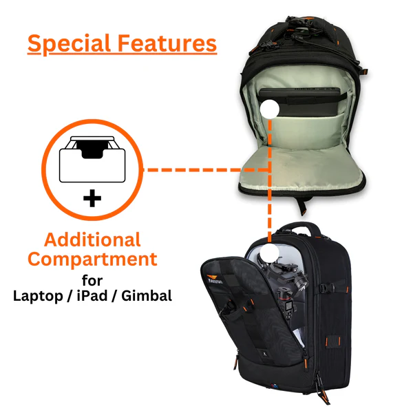 Kamron Bag P100 PRO Camera Backpack - Image 3
