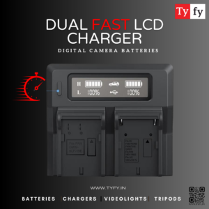 Tyfy Dual Fast LCD Charger