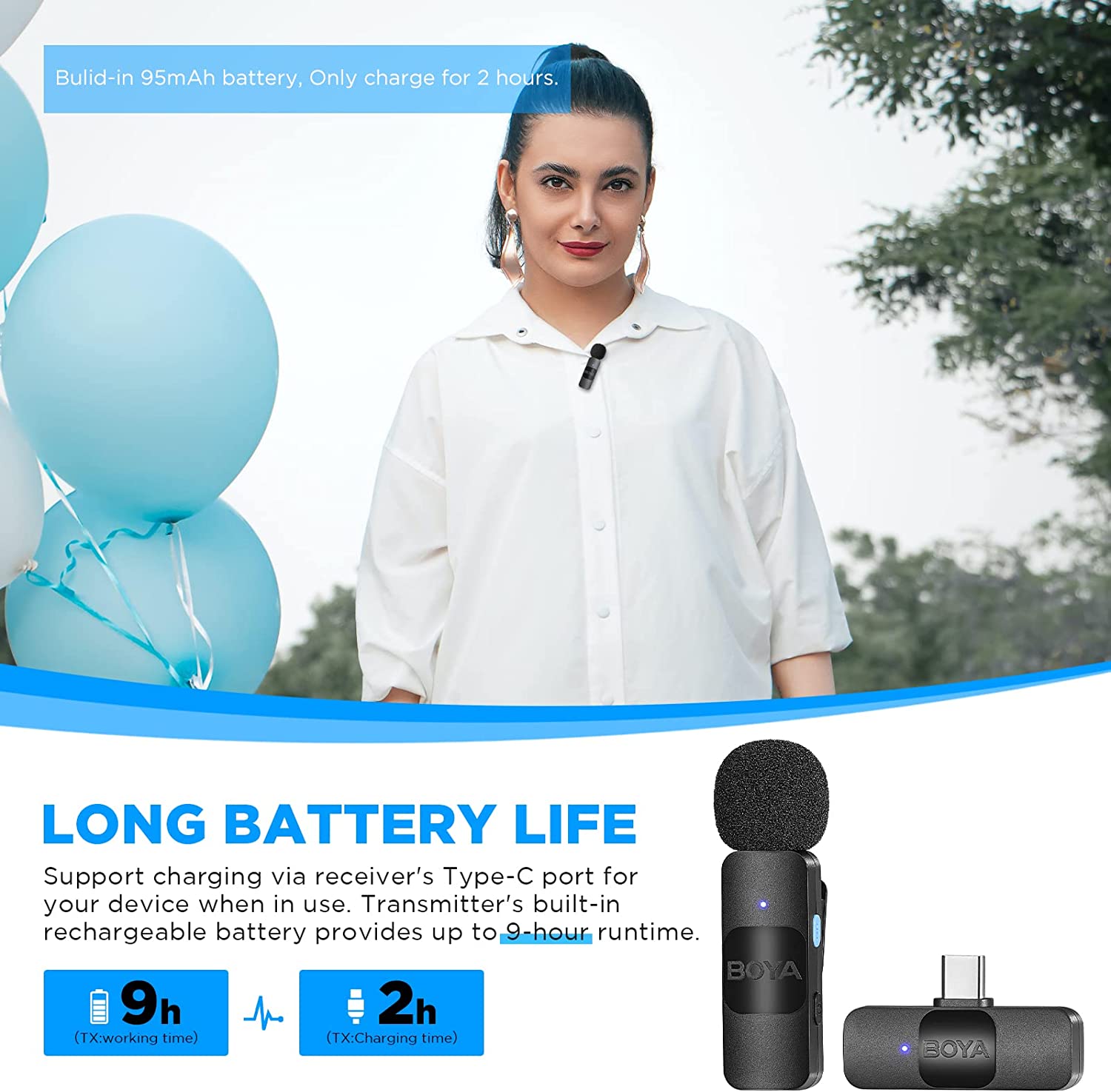 Boya Mic BY-V10 (C-TYPE ) - Image 3