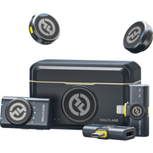 Hollyland Lark M2 DUO 2-Person Wireless Combo Microphone System (2.4 GHz,)