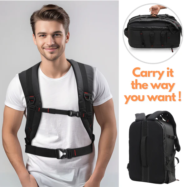 Kamron Tough BP Max Waterproof DSLR Backpack Camera Backpack - Image 7