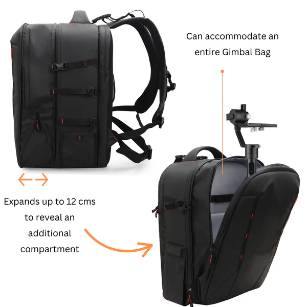 Kamron Tough BP Max Waterproof DSLR Backpack Camera Backpack - Image 4