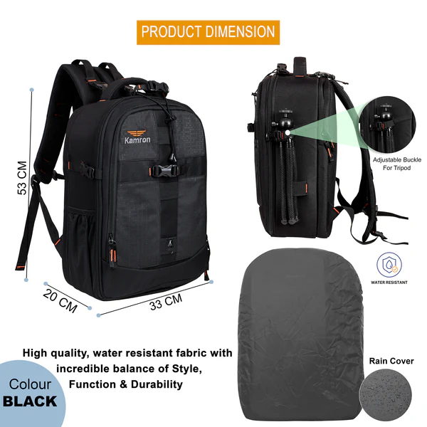 Kamron Bag P100 PRO Camera Backpack - Image 6