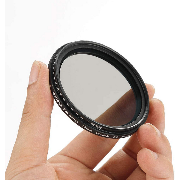 Kodak Variable 58mm ND Filter for ND2-ND2000 (Black) - Image 3