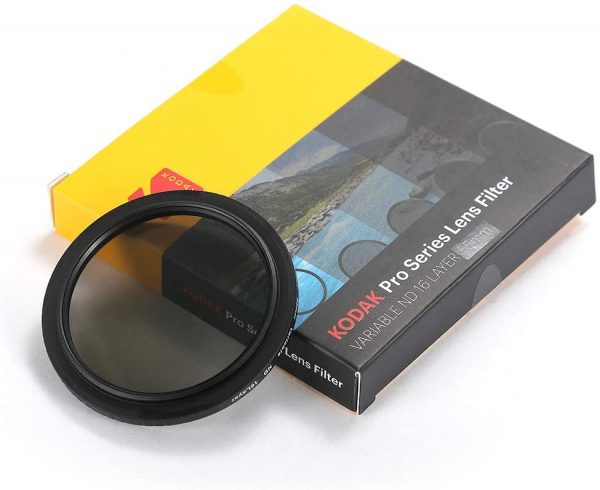 Kodak Variable 77mm ND Filter for ND2-ND2000 (Black)