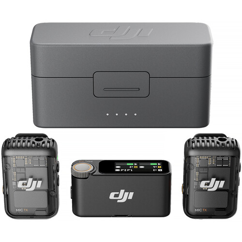 DJI Mic 2 Wireless Microphone System 2TX + 1RX