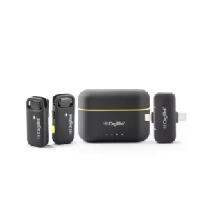 Digitek DWM-102 Wireless Microphone For Smartphones & DSLR Camera