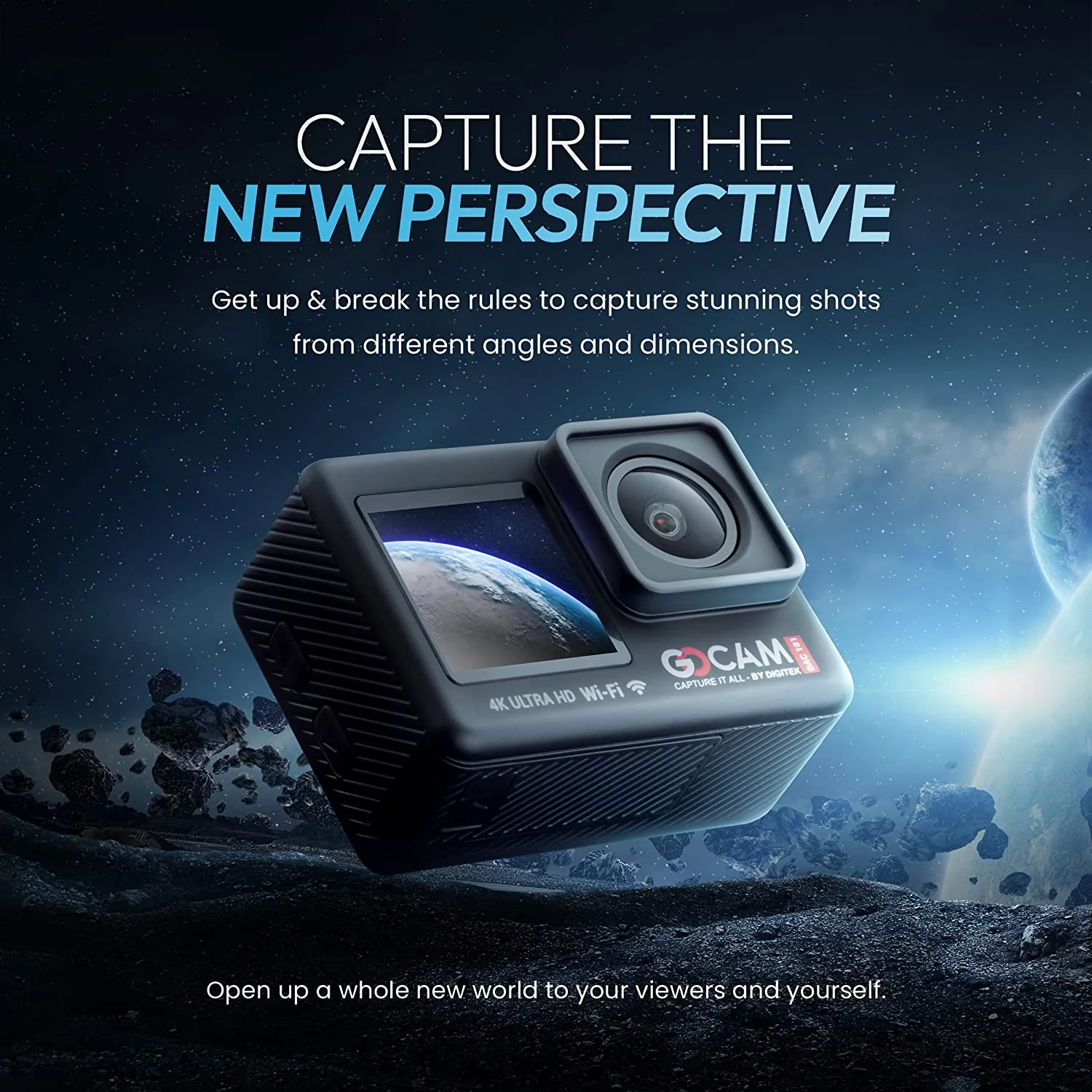 Digitek GoCAM DAC-101 5K Action Camera - Image 3