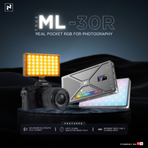 TyFy NANTU ML-30R RGB Pocket APP Control Light