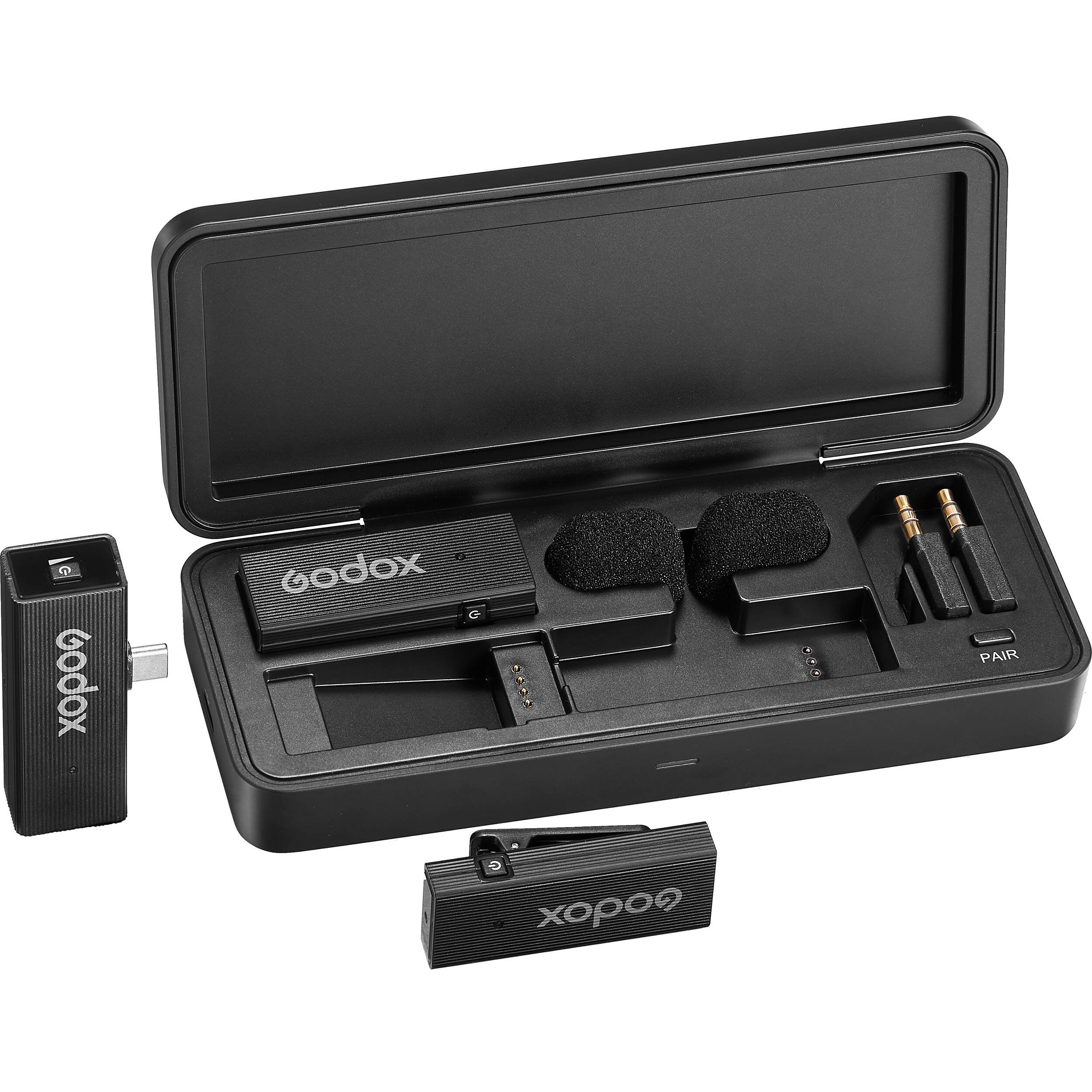 Godox MoveLink Mini UC 2-Person Wireless Microphone System for Cameras & Mobile - Image 5