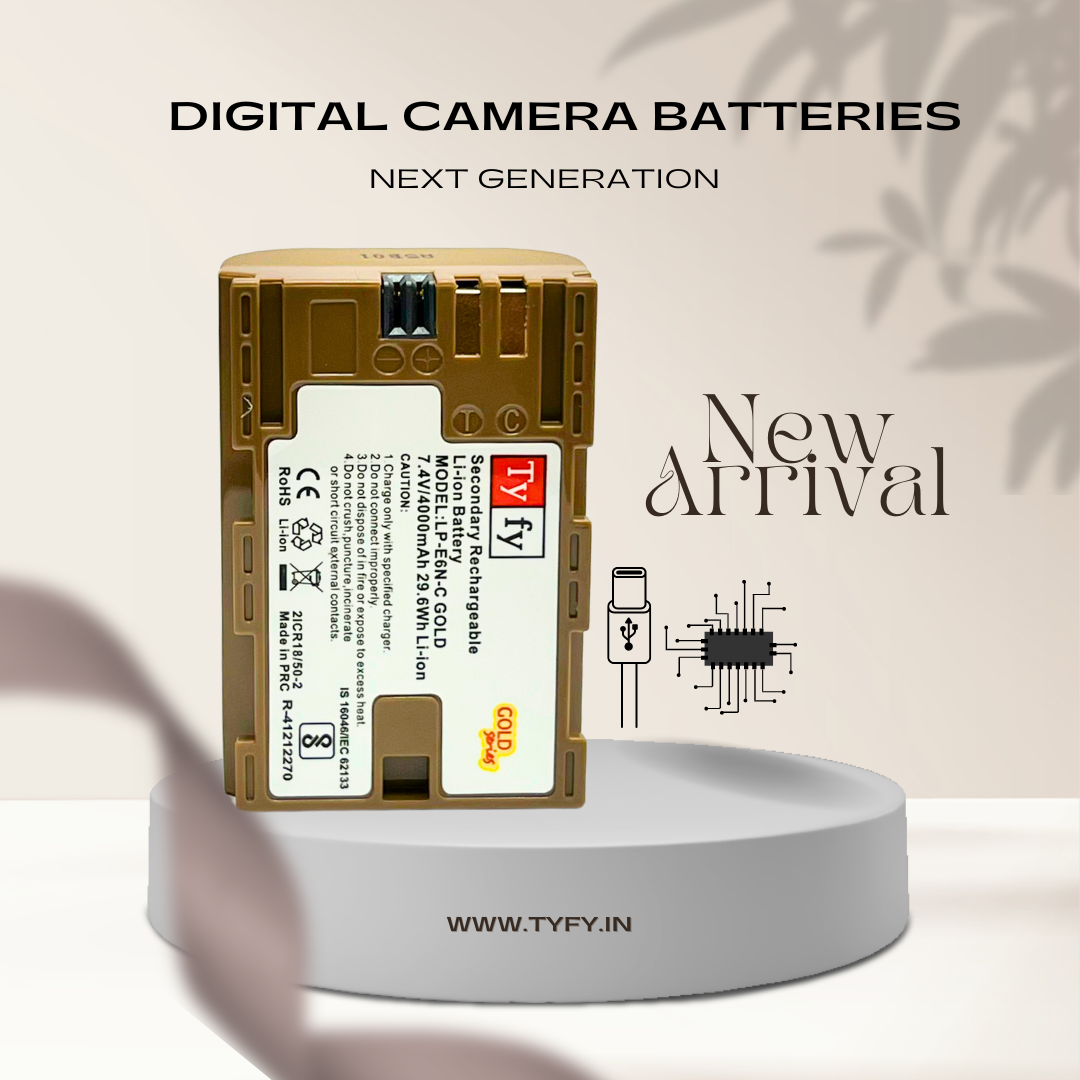Tyfy TYPE-C Gold Series Batteries (For Sony-FZ100-C) - Image 3