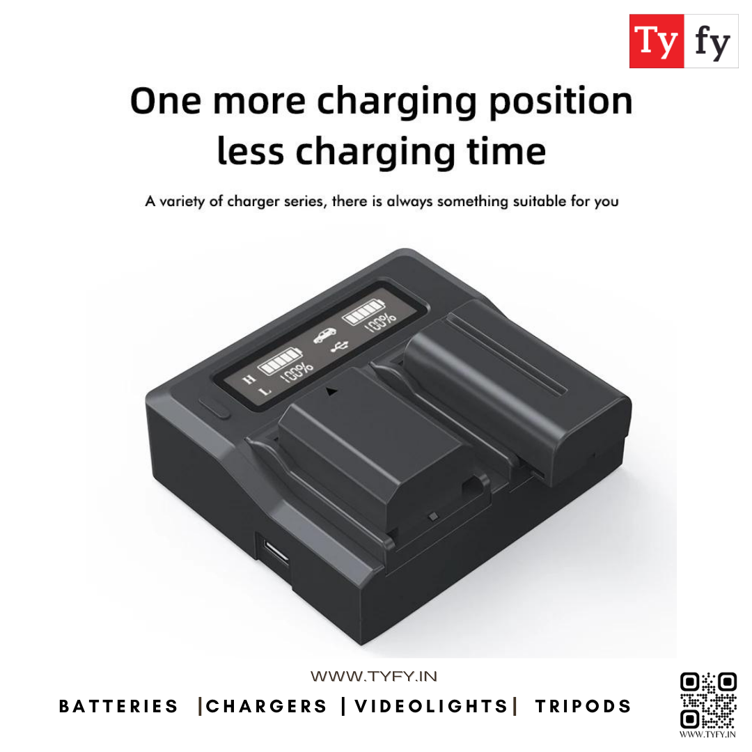 Tyfy Dual Fast LCD Charger - Image 2