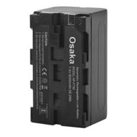 Osaka NP-F750 8000mah battery for LED video light – Black