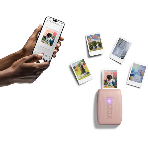 FUJIFILM INSTAX MINI LINK 3 Smartphone Printer (Rose Pink) - Image 5