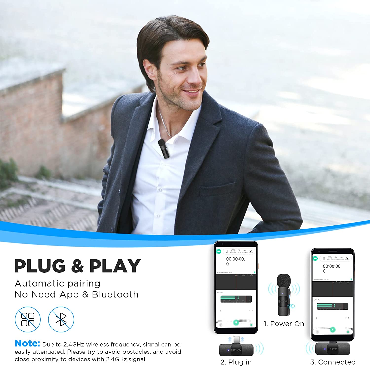 Boya Mic BY-V10 (C-TYPE ) - Image 5