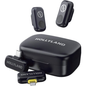 Hollyland LARK A1 Combo 2-Person Wireless Microphone  with USB-C and Lightning
