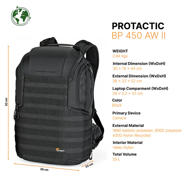 Lowepro ProTactic BP 450 AW II